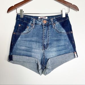One teaspoon Harlets high rise jean shorts